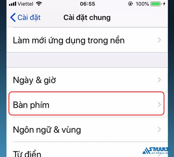 Cách tắt tiên đoán từ điển trên iPhone