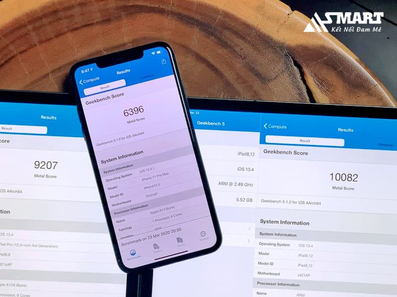 Tốc độ xử lý của điện thoại iPhone