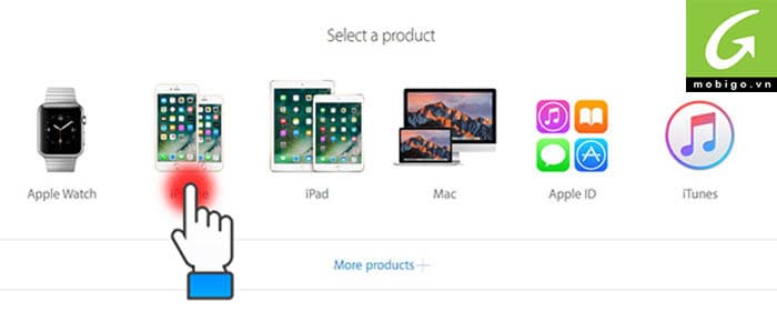 Cách 3: Kiểm tra thông qua website chính thức của Apple.