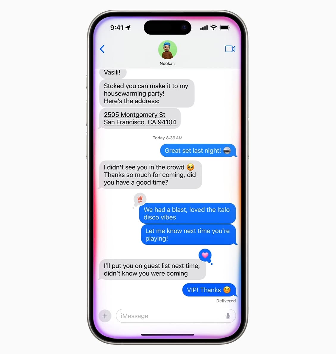 Các hành động sống động