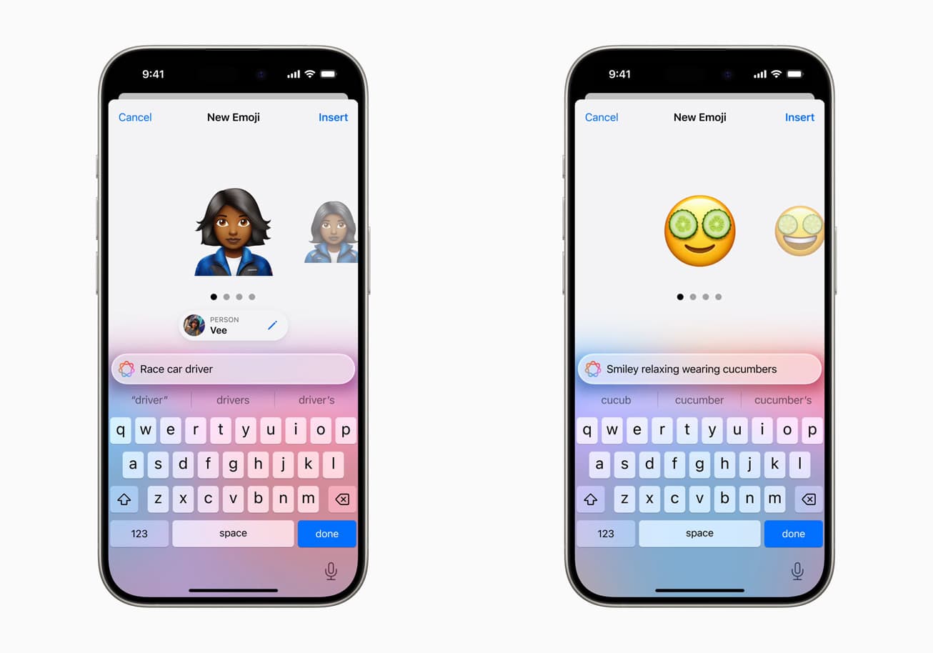 Genmoji tạo biểu tạo cảm xúc