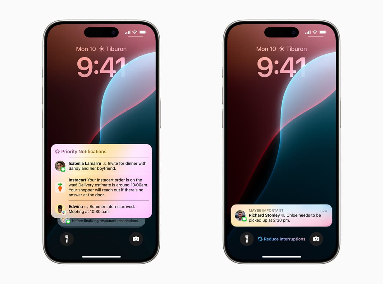 Hiển thị tin nhắn ưu tiên