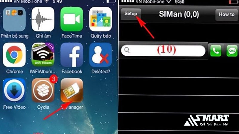 Cách chuyển danh bạ sang SIM khi đã Jailbreak