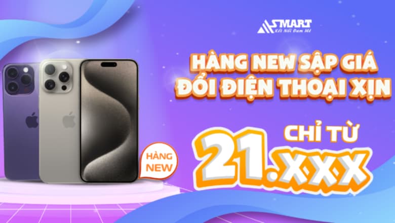 Hàng New Sập Giá iPhone 14 Pro Max và iPhone 15 Pro Max – Cơ Hội Vàng Đổi Điện Thoại Xịn