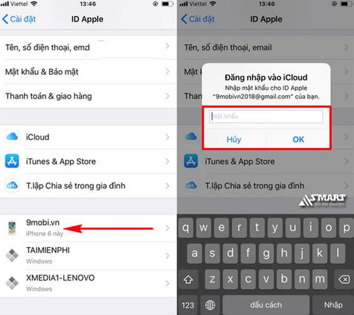 Cách kích hoạt tính năng Find My iPhone
