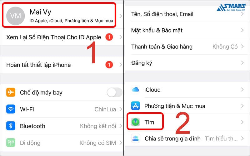 Cách sử dụng Find my iPhone để tìm thiết bị