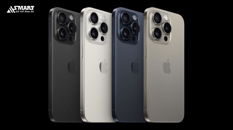 Khung viền titanium của iPhone 15 Pro và 15 Pro Max được mạ màu bằng phương pháp PVD