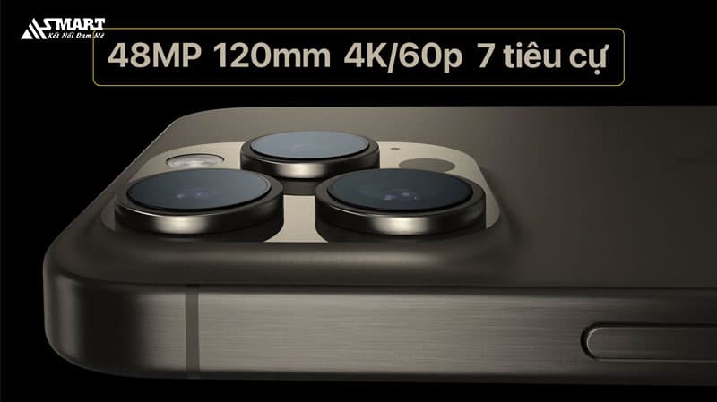 Camera với cảm biến chính 48 MP, zoom 5X