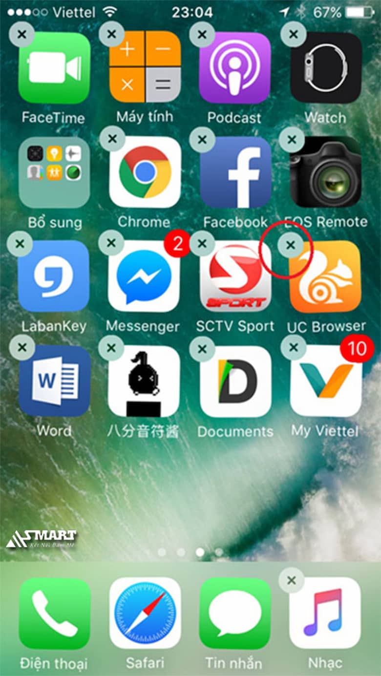 Các bước cài đặt lại ứng dụng