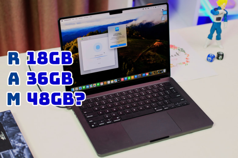 Dung lượng Ram Macbook phù hợp