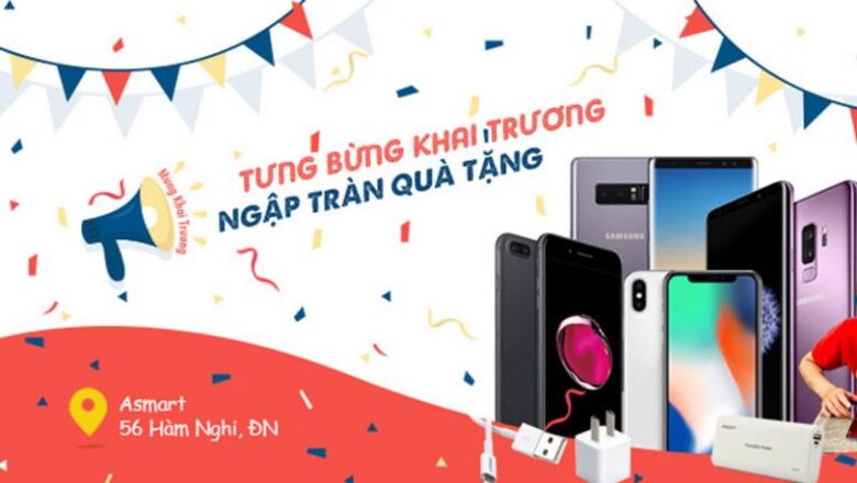 Tưng bừng khai trường – ngập quà tại Asmart 56 Hàm Nghi