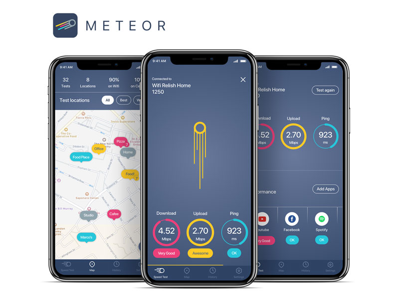 Meteor - Cải thiện tốc độ kết nối Internet