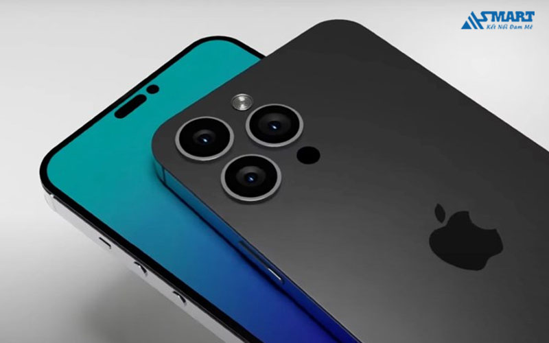 Camera của iPhone 14 Pro Max được tăng kích thước so với các phiên bản trước