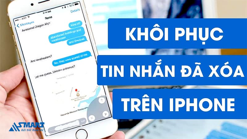 Khôi phục tin nhắn đã xóa bằng iCloud