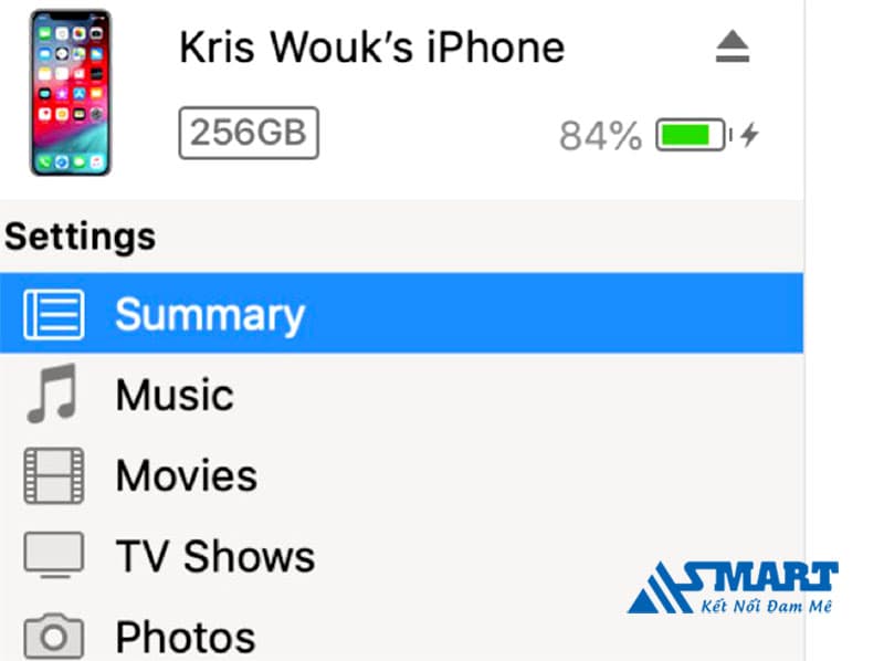 Khôi phục tin nhắn đã xóa bằng iTunes