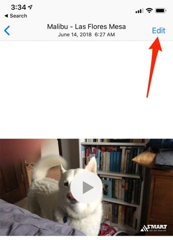 Cách 1: Thực hiện xoay video từ việc chỉnh sửa video gốc