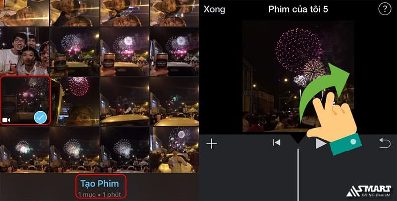 Cách 2: Sử dụng phần mềm iMovie