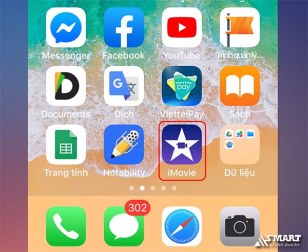 Cách 2: Sử dụng phần mềm iMovie