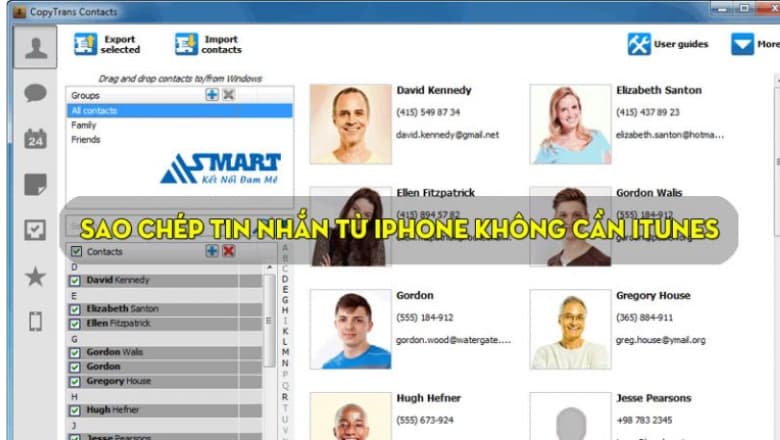 5 bước sao chép tin nhắn từ iPhone sang máy tính không cần iTunes