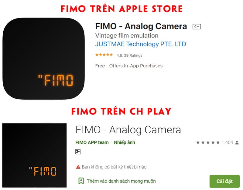 Hướng dẫn tải ứng dụng FIMO về điện thoại