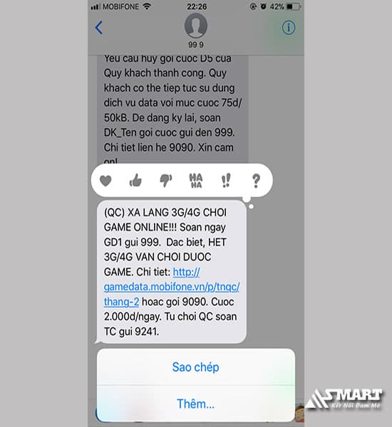 Cách xóa từng tin nhắn trên iPhone