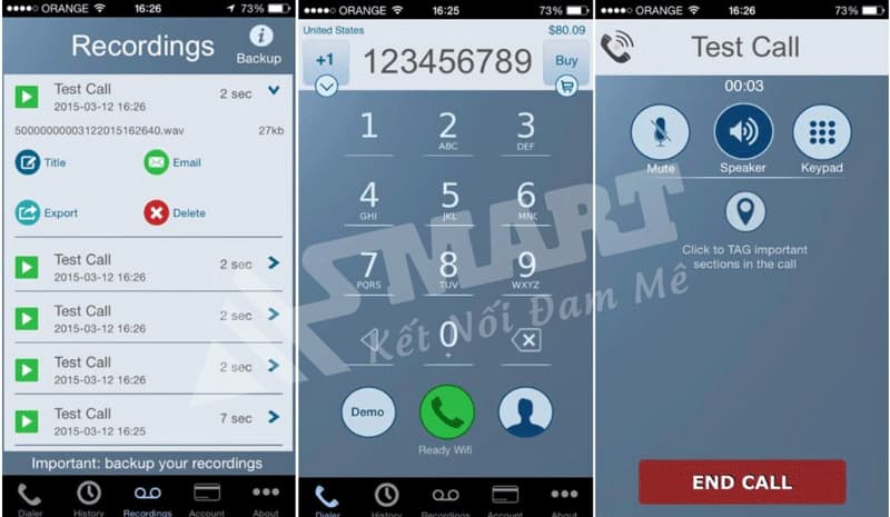 Cách ghi âm cuộc gọi trên iPhone bằng các ứng dụng