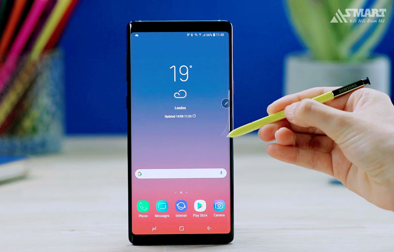 Kiểm tra nút Spen Note 9