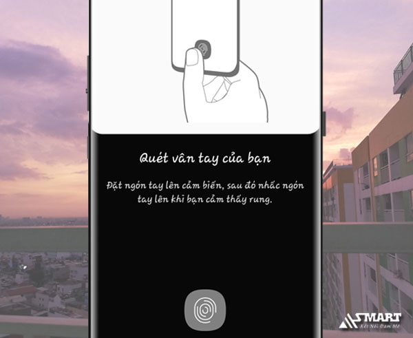 Cách cài đặt và sử dụng cảm biến vân tay trên Note 10+