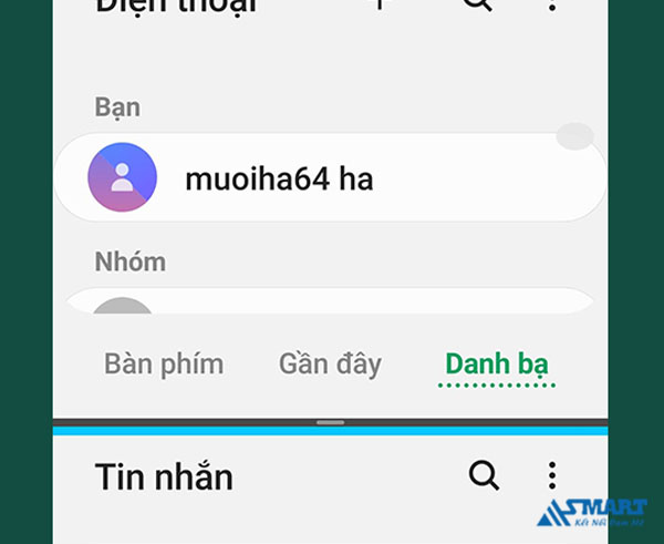 3 bước chia đôi màn hình Samsung Galaxy S10/A30/A50