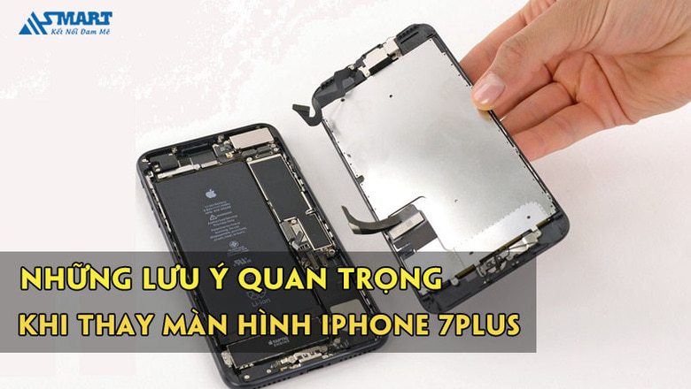 Những lưu ý quan trọng khi thay màn hình iPhone 7 plus