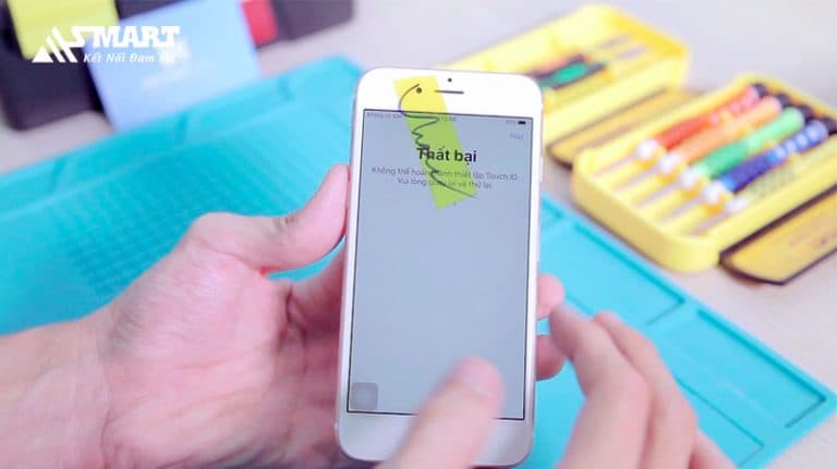 Lỗi cảm ứng Touch ID thất bại