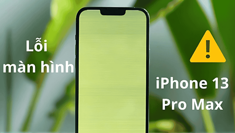 Sửa lỗi màn hình trắng, màn hình xanh iPhone 13 Pro Max | 13 Pro
