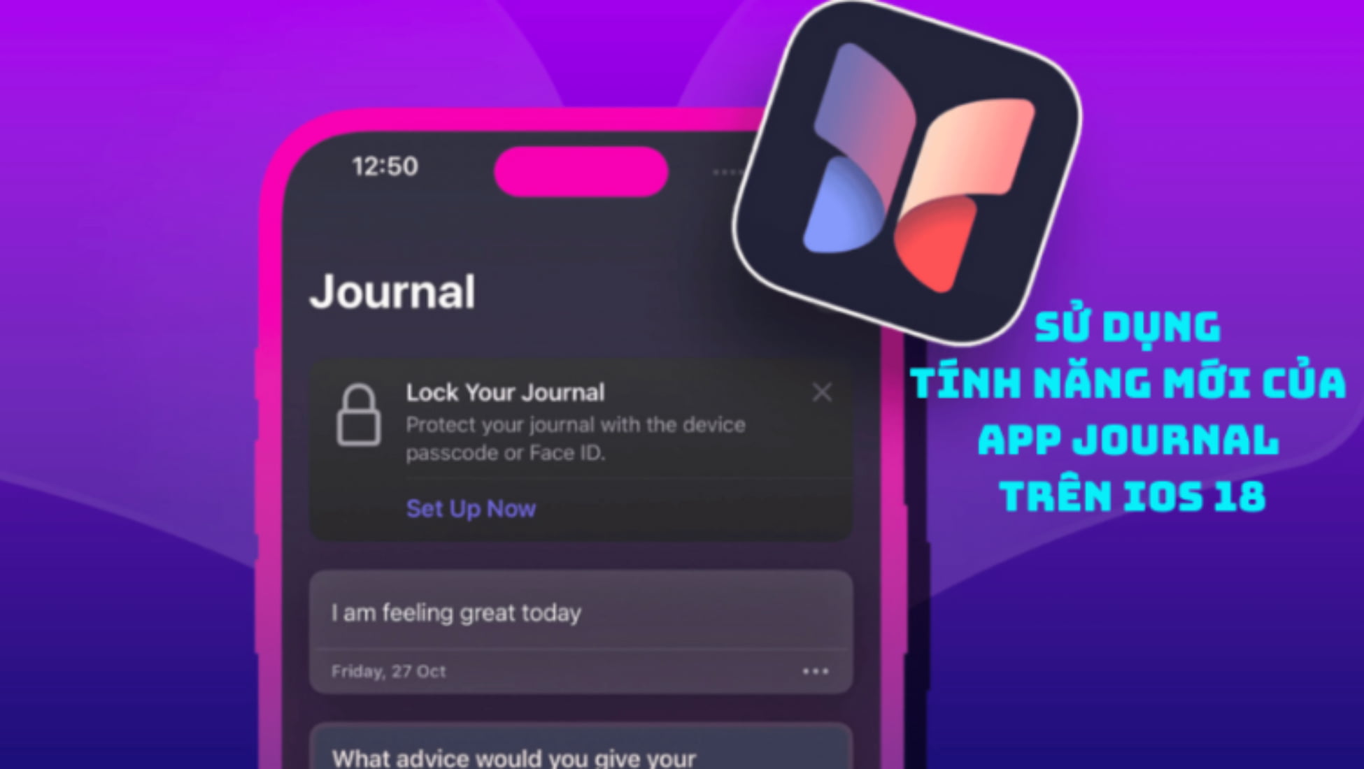 Khám phá cách sử dụng tìm kiếm và các tính năng mới khác có trong ứng dụng Nhật ký trên iOS 18