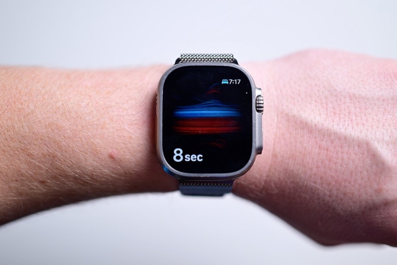 Kiểm tra mức SpO2 của chúng tôi bằng ứng dụng Blood Oxygen trên Apple Watch Ultra 2