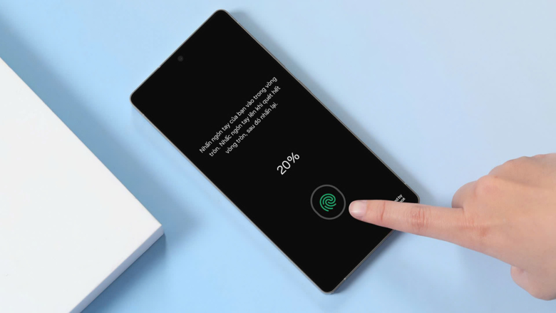 Mở khóa bằng vân tay nhanh chóng, chính xác