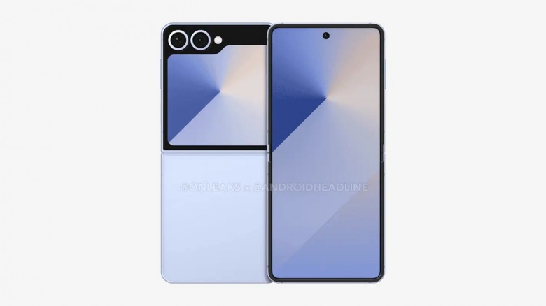 Samsung Galaxy Z Flip7 bị rò rỉ ảnh Render trước khi ra mắt