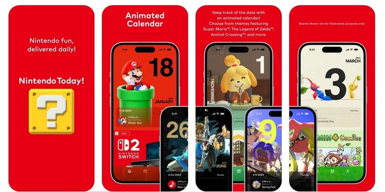 Ứng dụng tin tức Nintendo Today