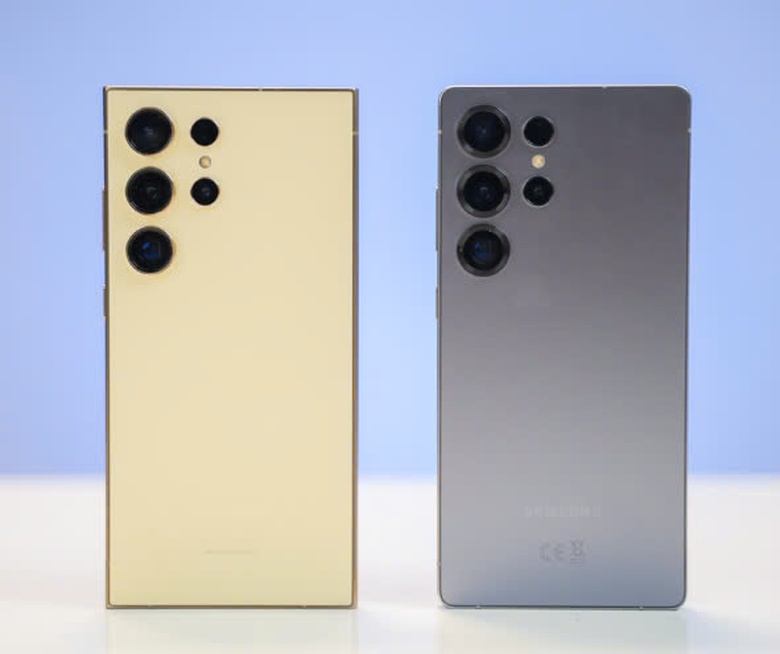 S25 ultra bên phải bo tròn hơn