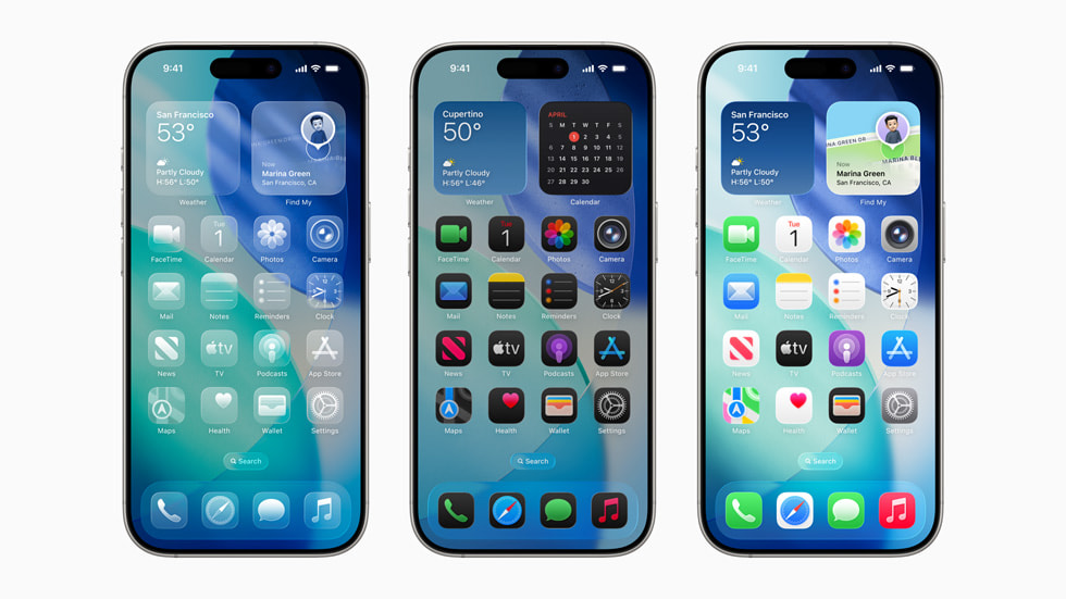Giao diện người dùng của iOS 26