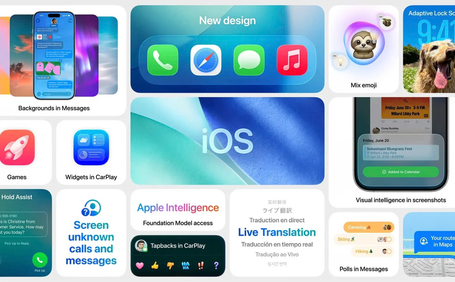 Tính năng AI của iOS 26