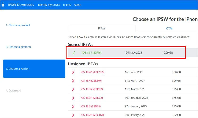 Kiểm tra xem iOS 18 có còn được hỗ trợ không