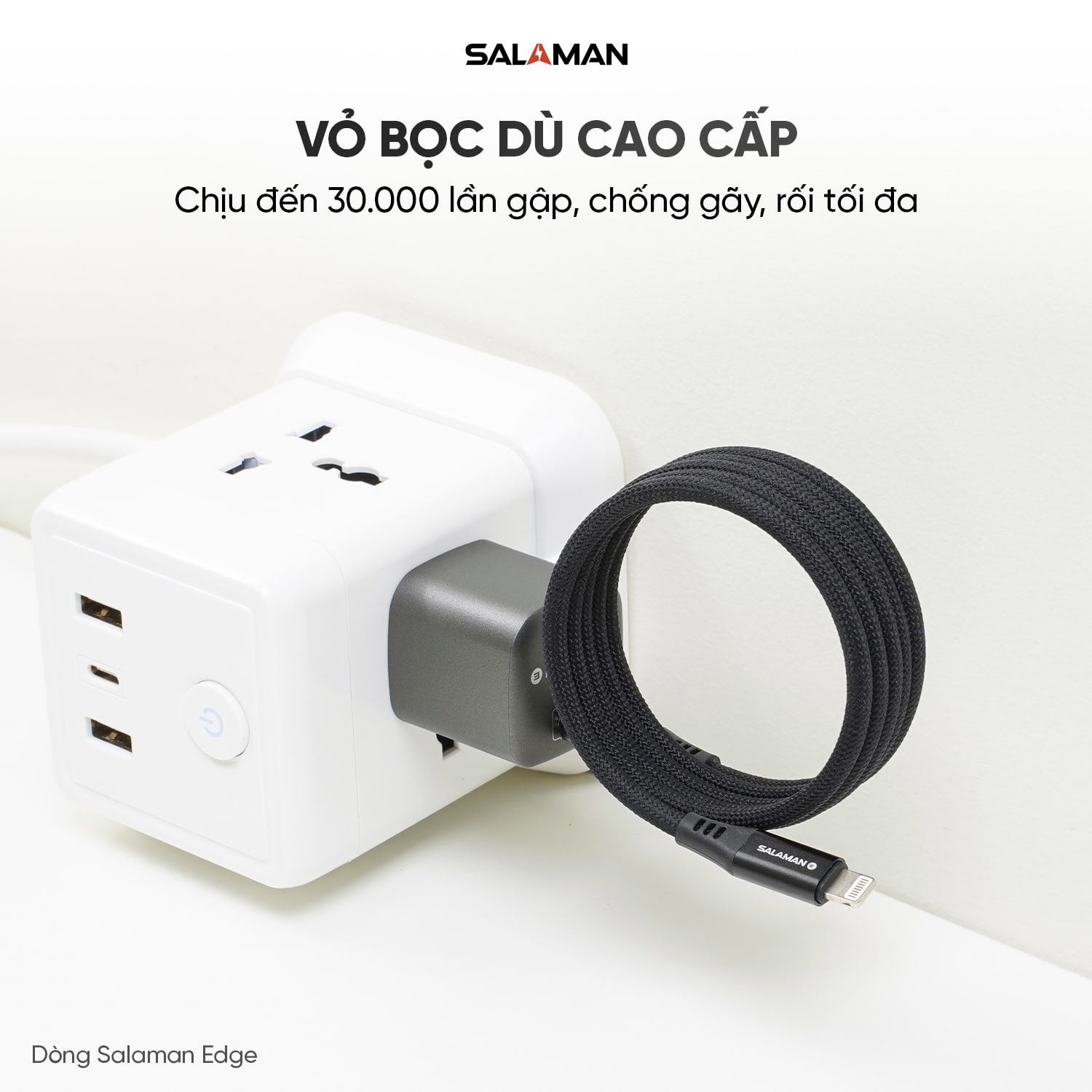 Sạc Salaman bọc dù