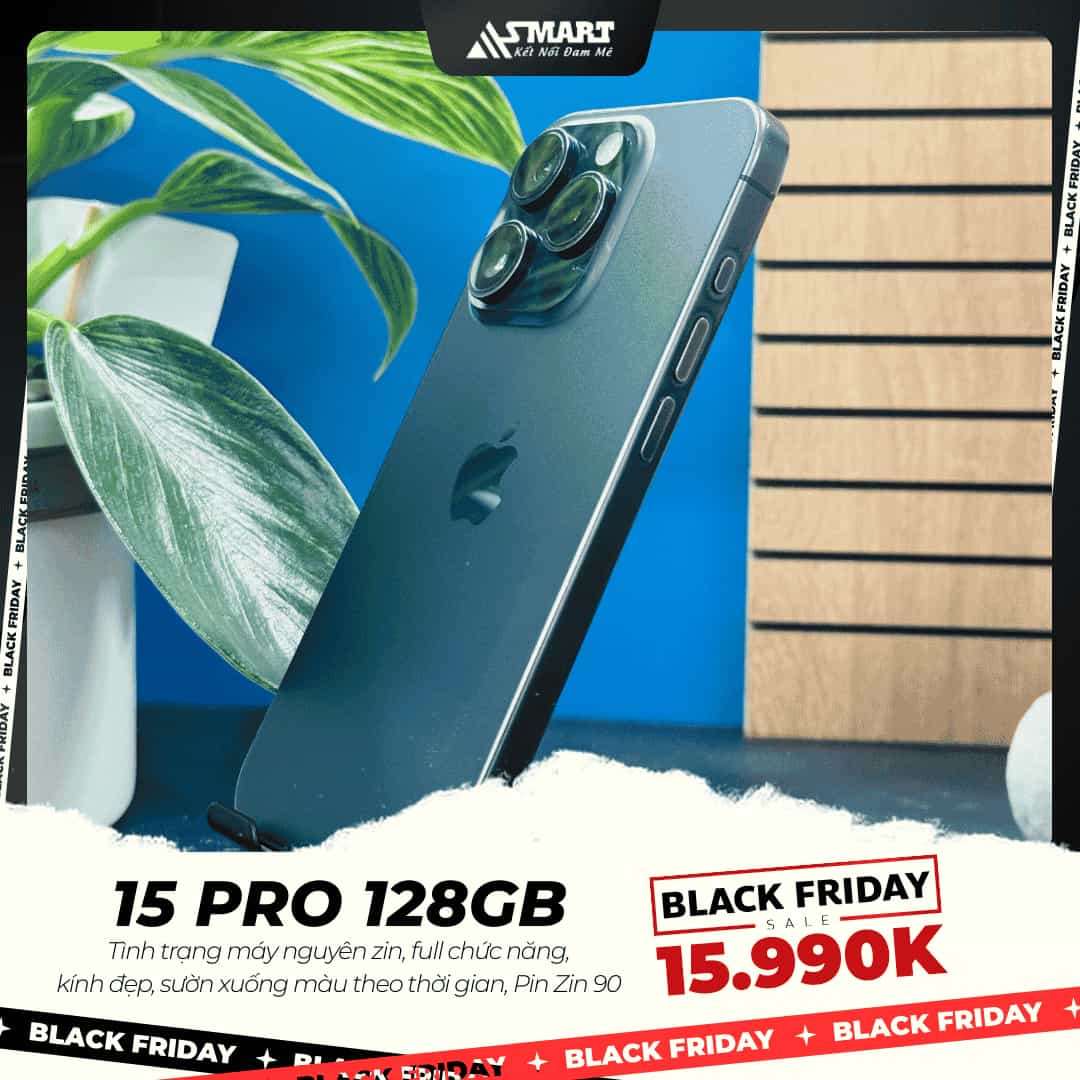 IP 15 Pro Sale-128GB-Blue Titanium