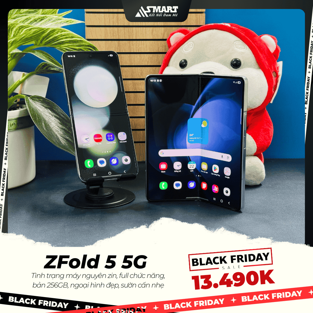SS Z Fold 5 Quốc Tế Sale-256GB-Blue