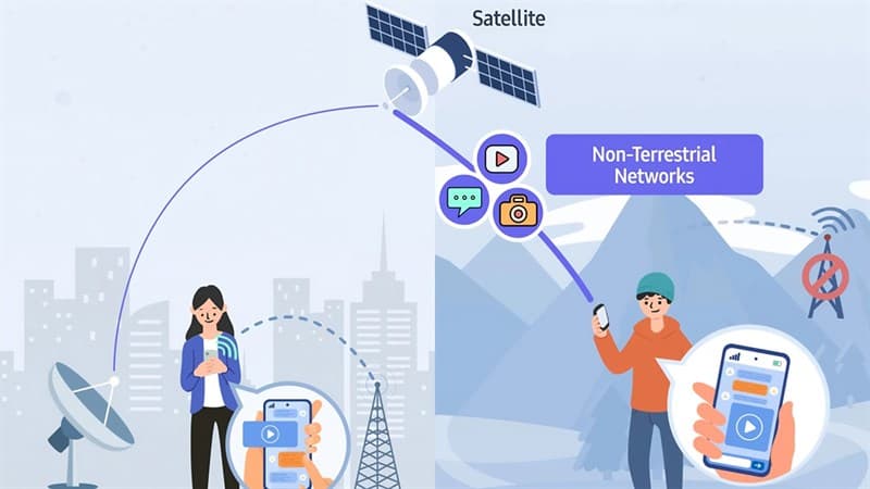 Liên lạc vệ tinh: nâng cấp chiến lược cho flagship Samsung