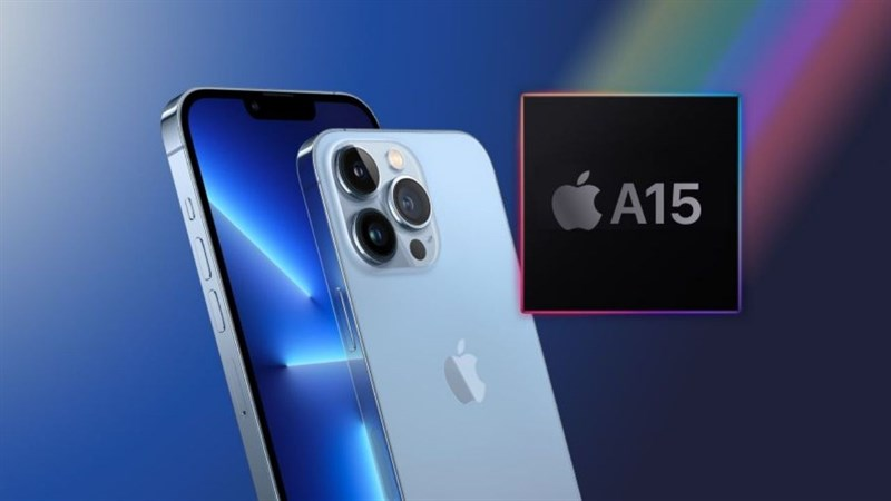 Hiệu năng mạnh mẽ với chip Apple A15 Bionic