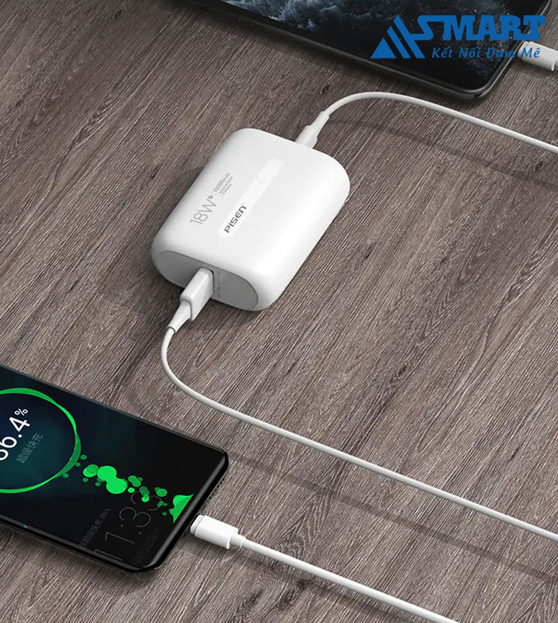 Lưu ý về sạc dự phòng PISEN Quick MiniQP18
