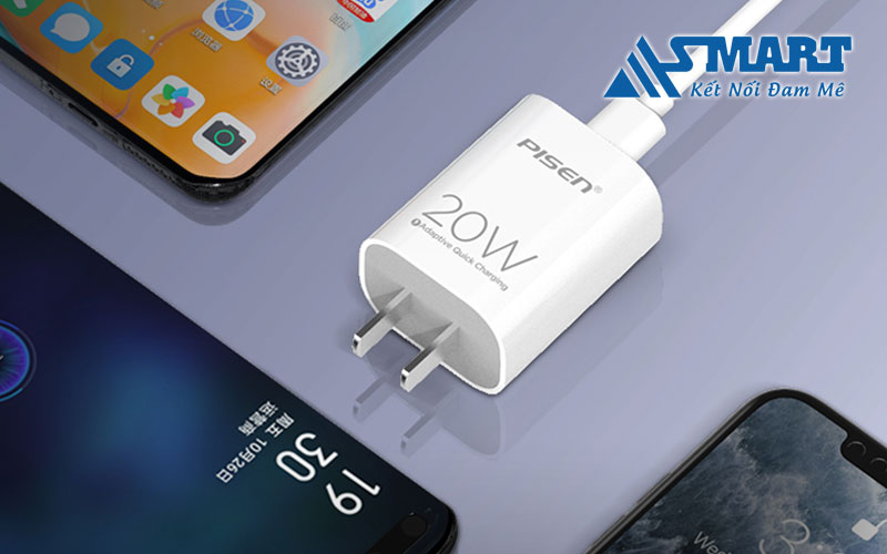 Lưu ý khi sử dụng củ sạc Pisen Quick PD 20W