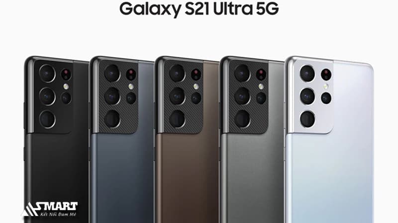 Ngoại hình đẳng cấp của Samsung Galaxy S21 Ultra 5G
