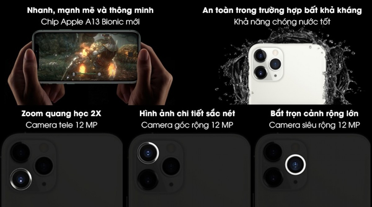 Cấu hình Apple A13 mạnh mẽ